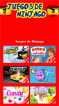 Mobile Screenshot of juegos-de-ninjago.com